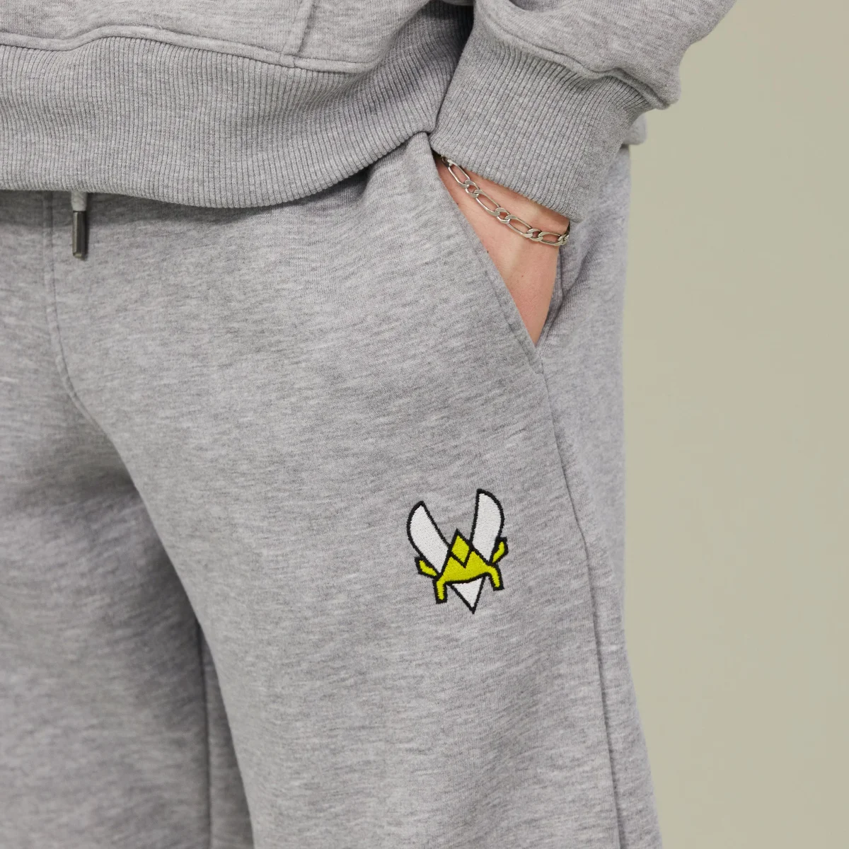 Jogging basic gris – Image 4