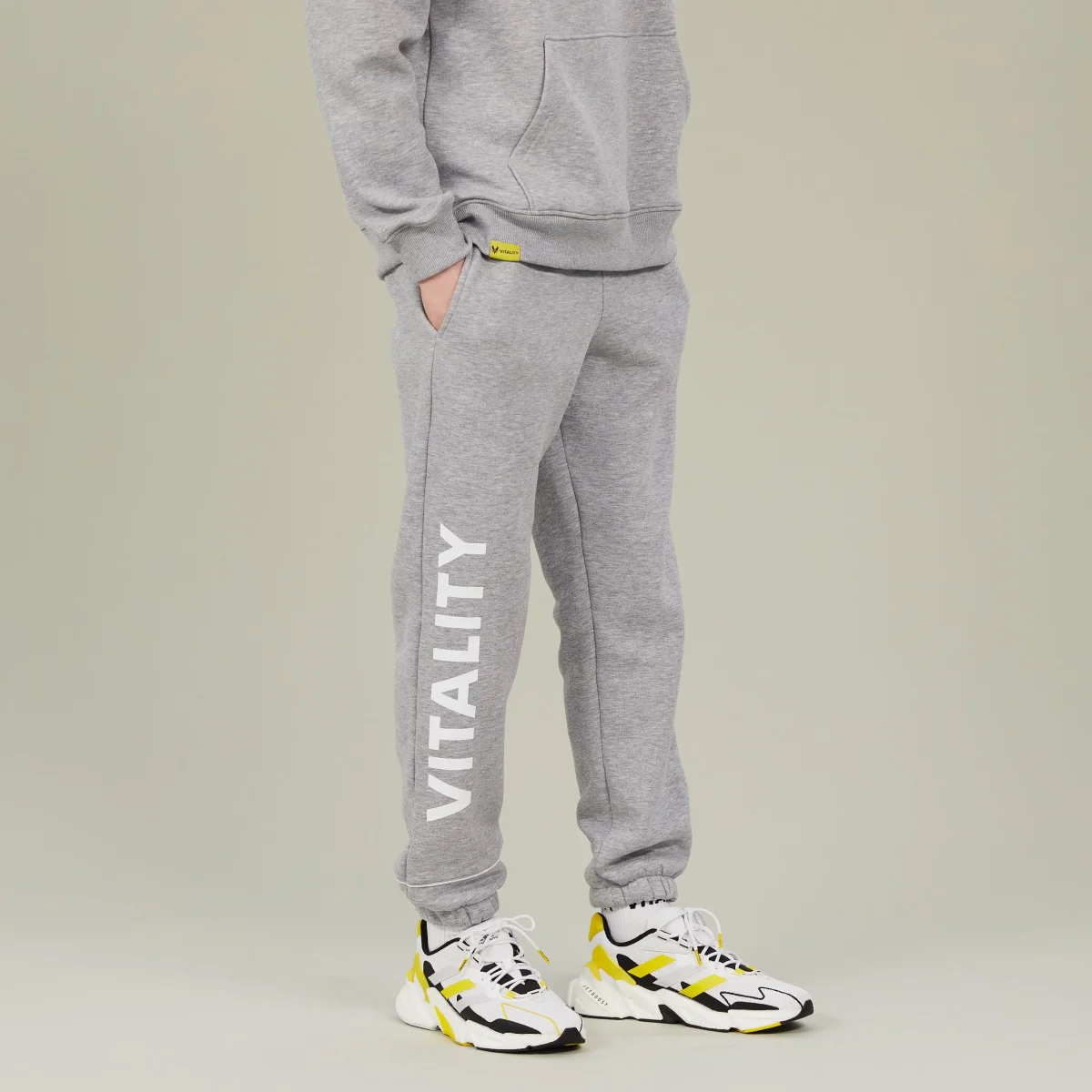 Jogging basic gris – Image 5