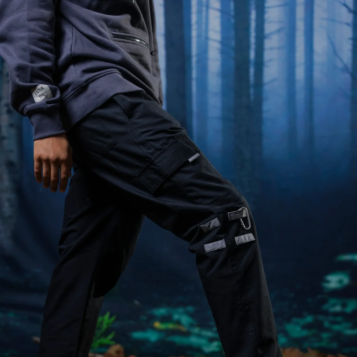 Pantalon Tech noir – Image 5