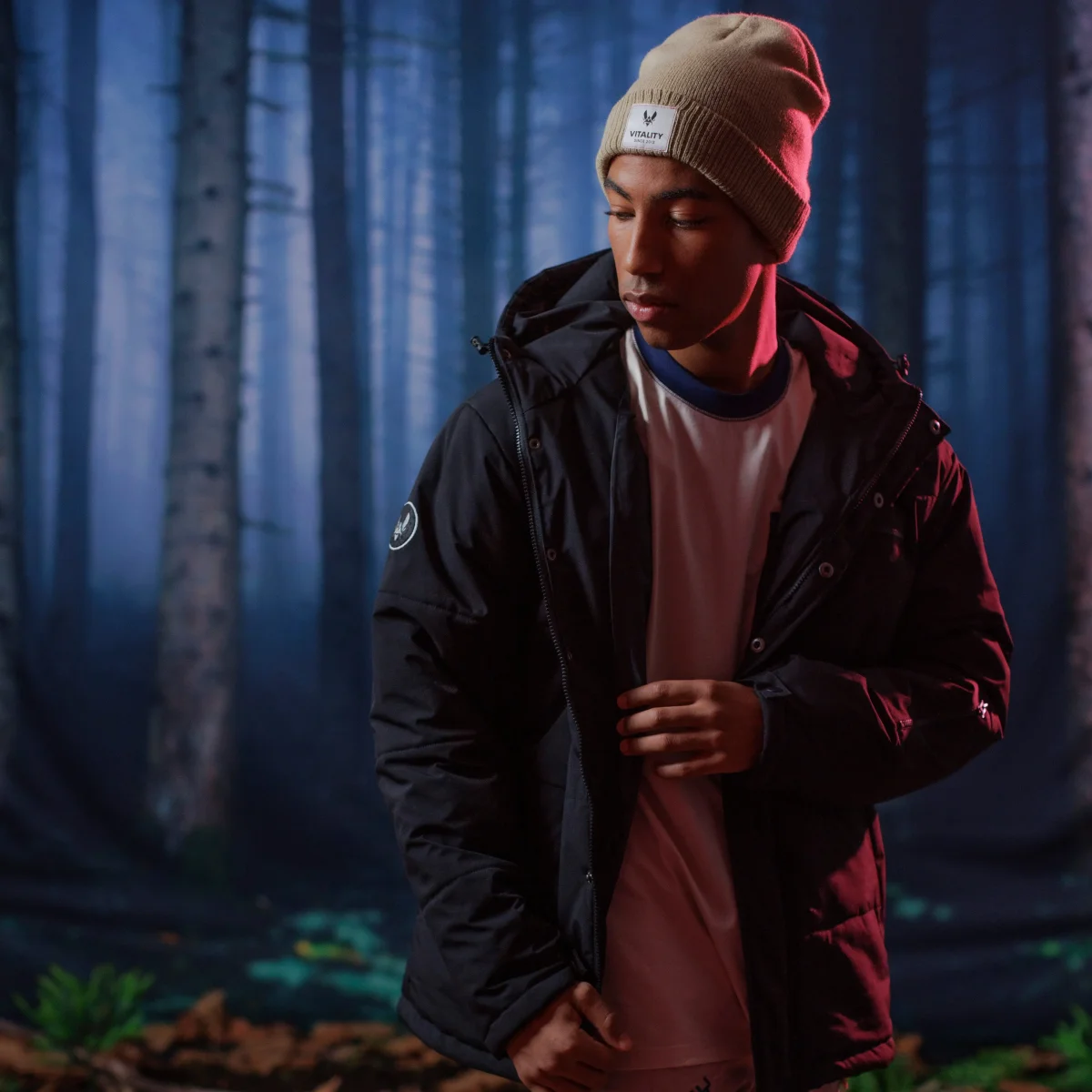 Parka Puff noire – Image 2