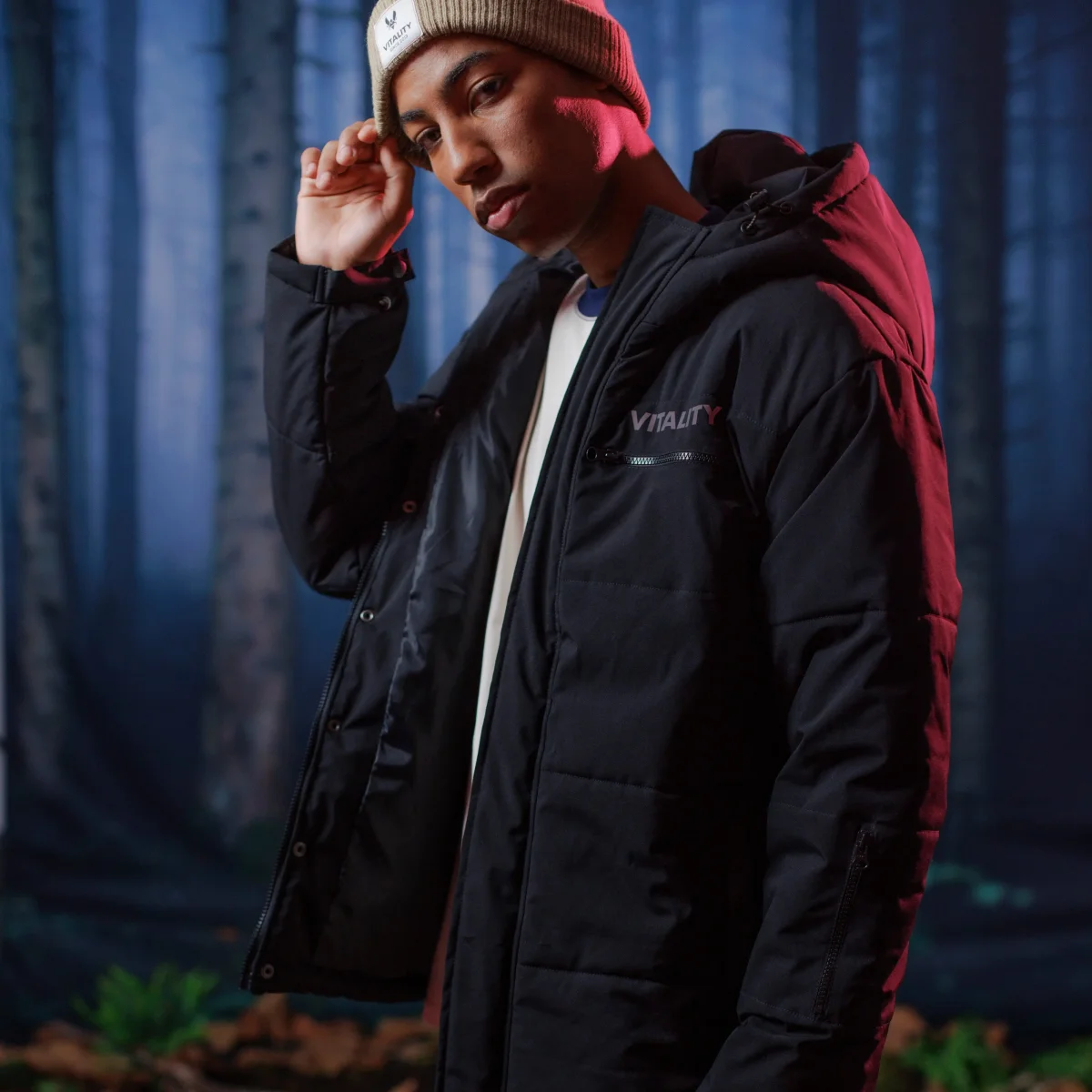 Parka Puff noire – Image 4