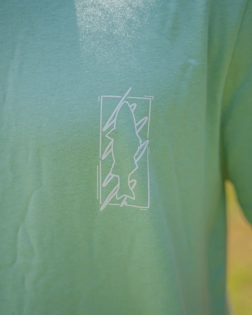 T-shirt "L'Écume" - Vert de Jade – Image 3
