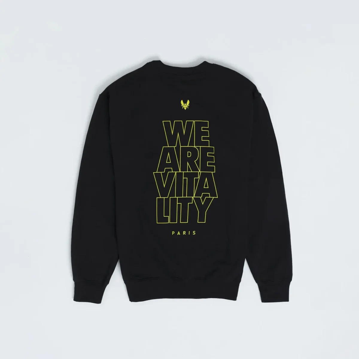 Crewneck Essentials Vitality noir – Image 2