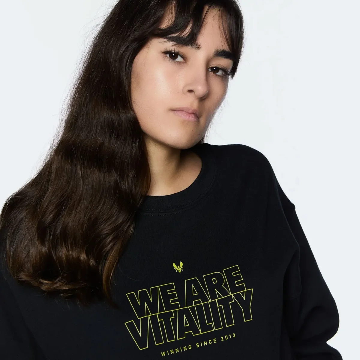Crewneck Essentials Vitality noir – Image 6