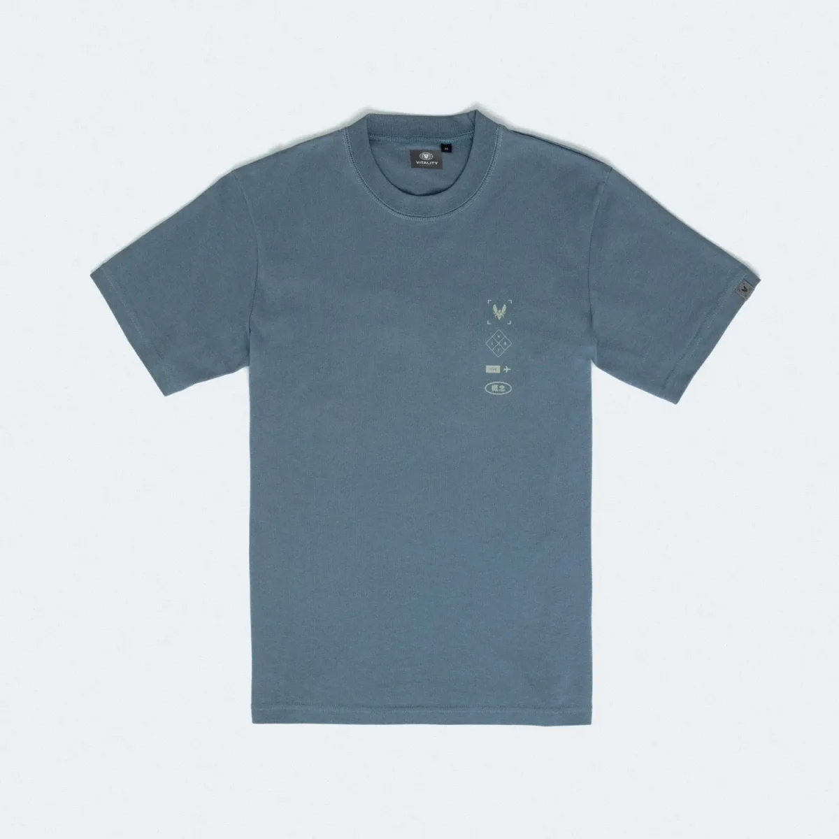 T-shirt Blue Airline