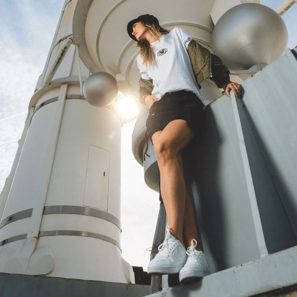 T-shirt White Airline – Image 2